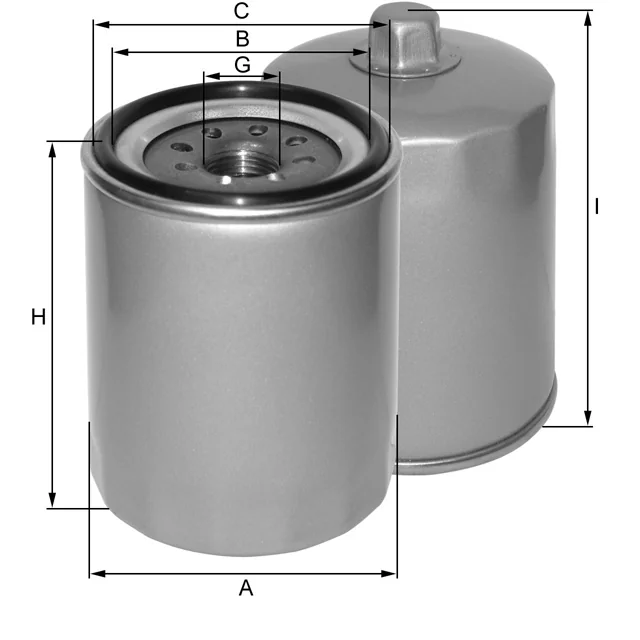 Fil Filter - ZP34 - Ölfilter SpinOn