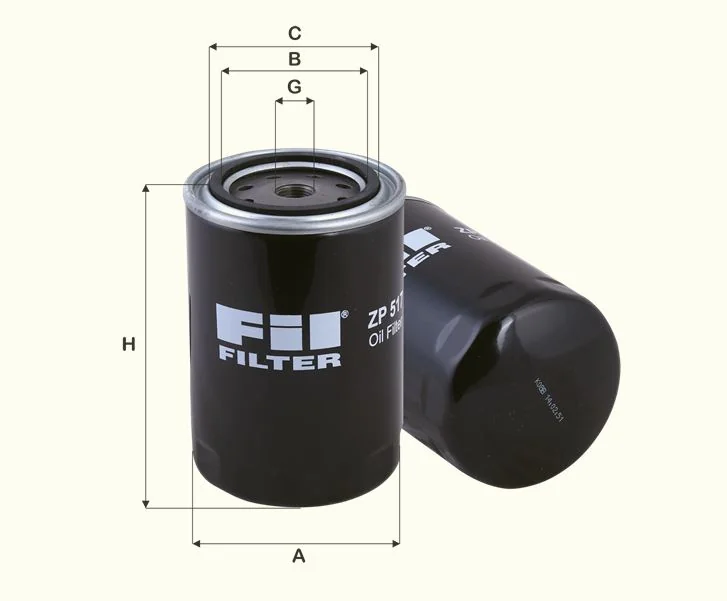 Fil Filter - ZP517 - Ölfilter SpinOn