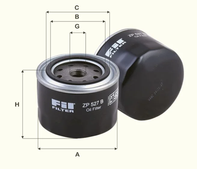 Fil Filter - ZP527B - Ölfilter SpinOn