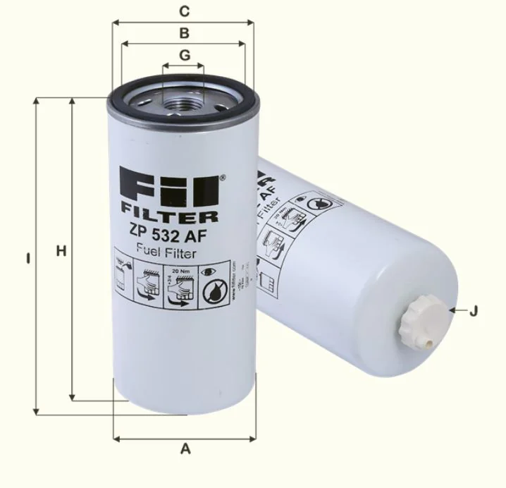 Fil Filter - ZP532AF - Kraftstofffilter SpinOn