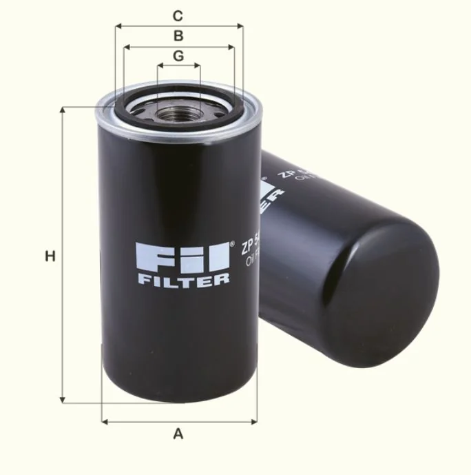 Fil Filter - ZP541A - Ölfilter SpinOn