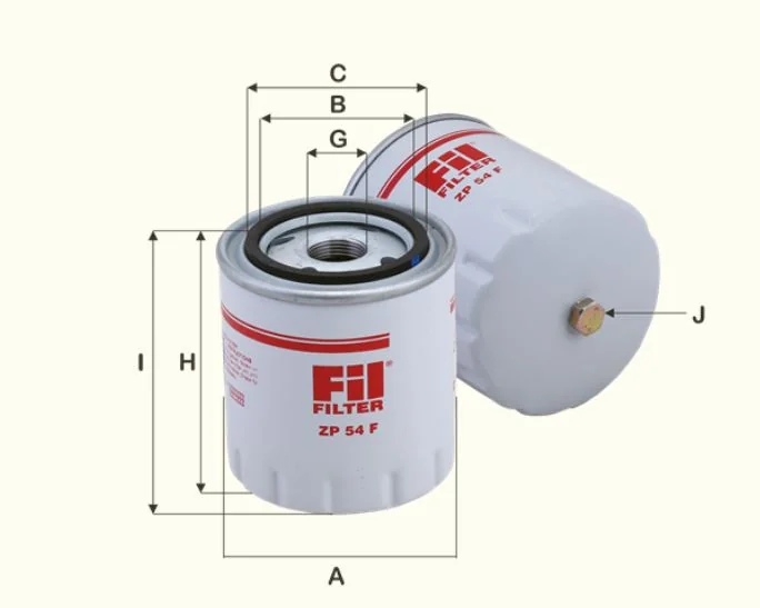Fil Filter - ZP54F - Kraftstofffilter SpinOn
