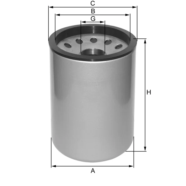 Fil Filter - ZP561B - Hydraulikfilter SpinOn