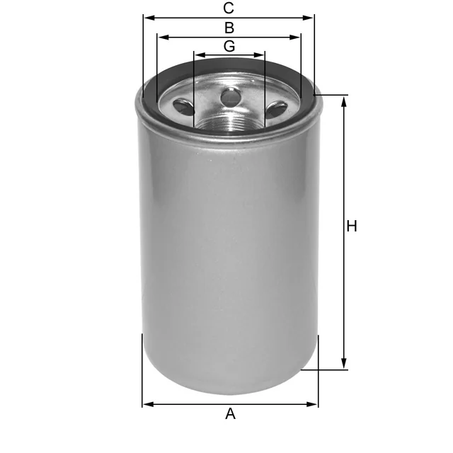 Fil Filter - ZP567 - Hydraulikfilter SpinOn