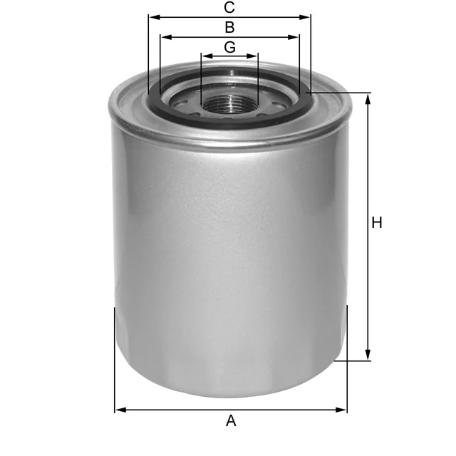 Fil Filter - ZP58 - Wechselfilter SpinOn
