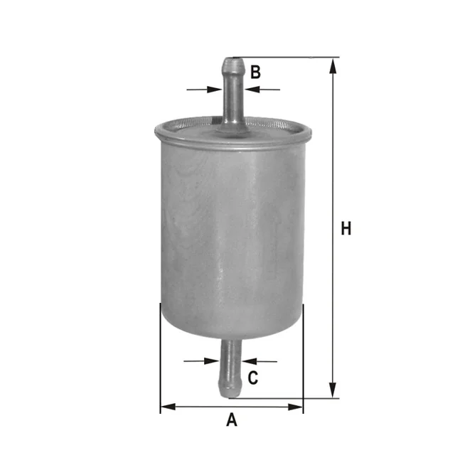 Fil Filter - ZP8031FL - Kraftstoff-Leitungsfilter (Inline)