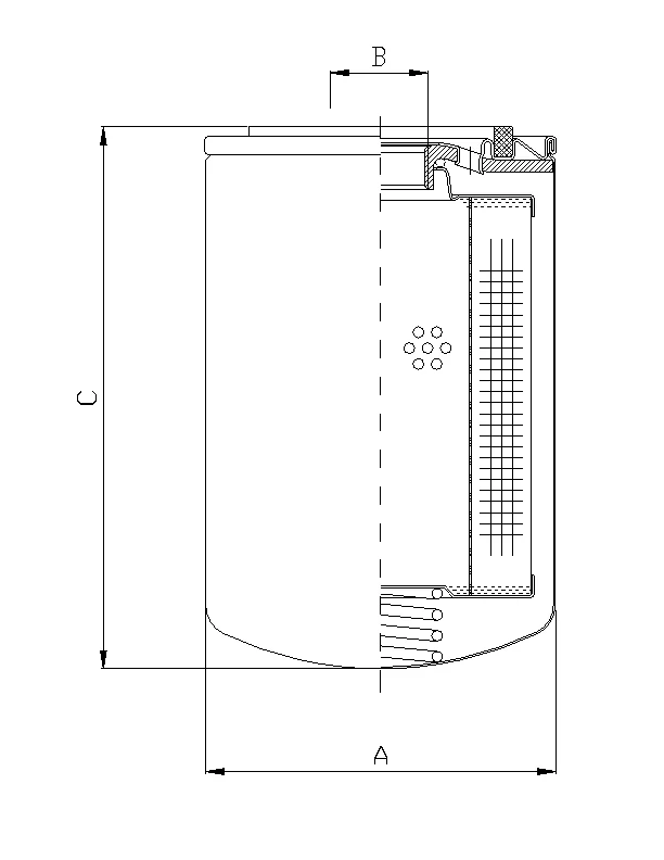 Filtrec - A120C10/8 - Wechselfilter SpinOn