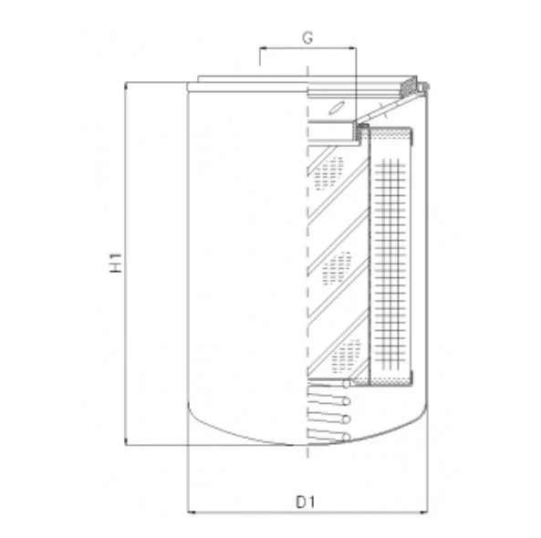 Filtrec - A142T250 - Wechselfilter SpinOn