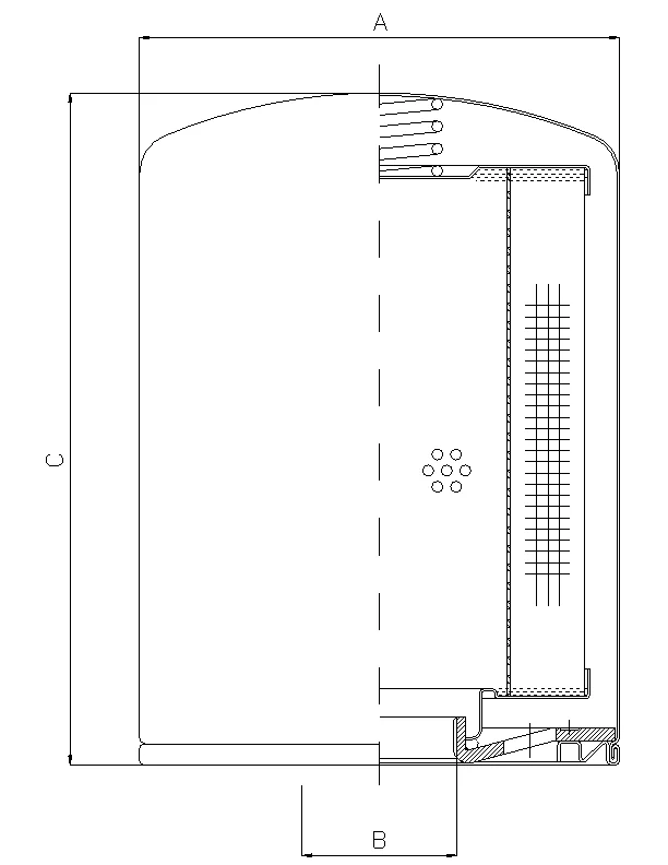 Filtrec - A310C03 - Luftfilter SpinOn (Be- und Entlüftung)