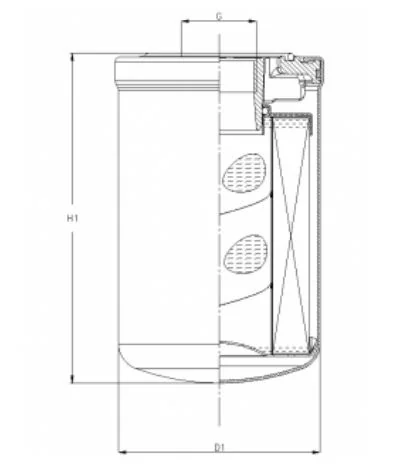 Filtrec - A412G03 - Wechselfilter SpinOn HyCycle