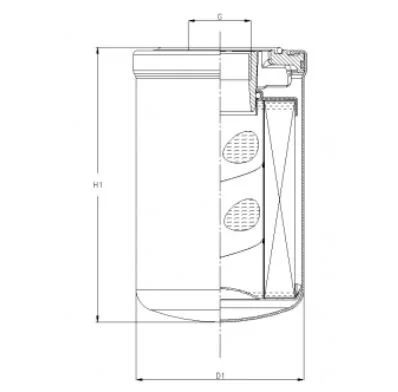 Filtrec - A412G06 - Wechselfilter SpinOn HyCycle