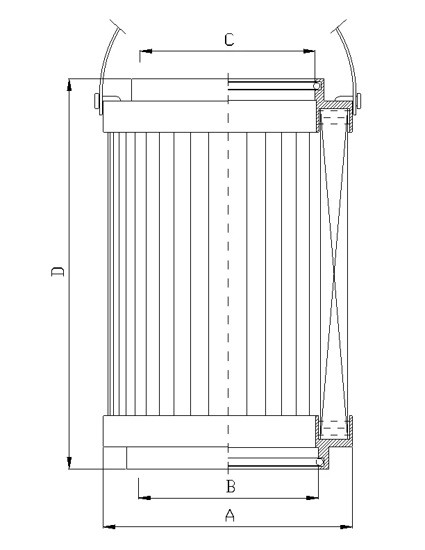 Filtrec - C132G06 - Hydraulikfilterelement (coreless)