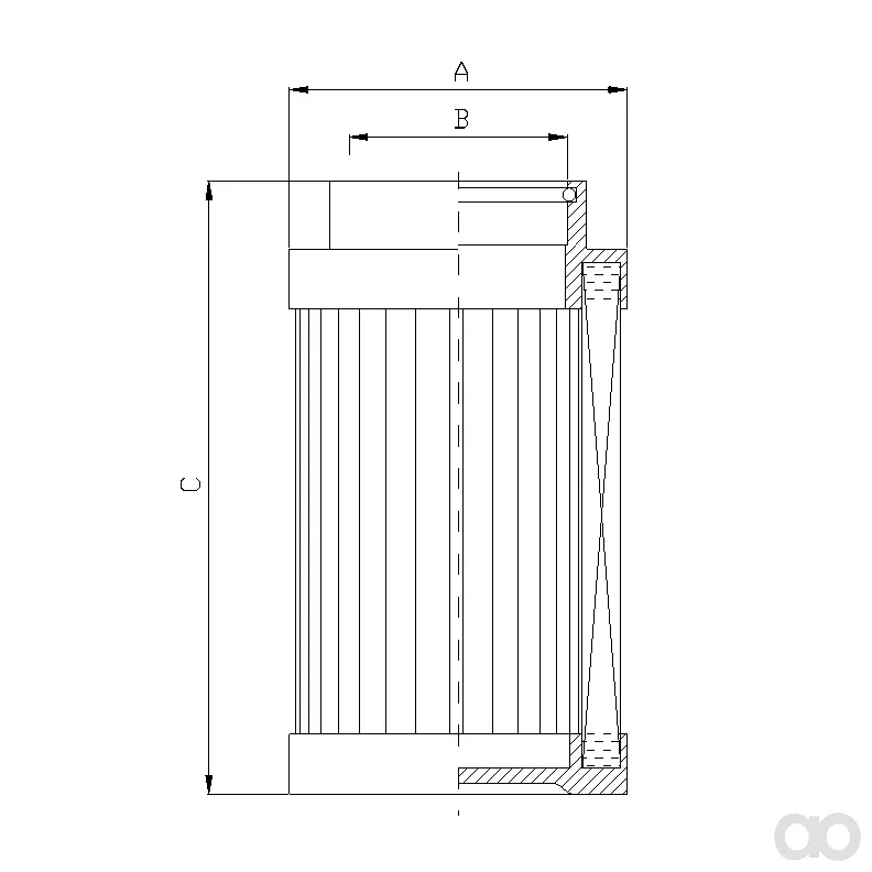 Filtrec - C215G06 - Hydraulikfilterelement (coreless)
