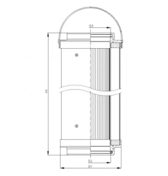 Filtrec - C432G10V - Hydraulikfilterelement (coreless)