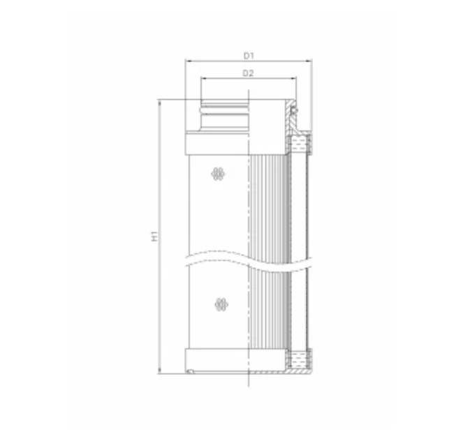 Filtrec - C613G03V - Hydraulikfilterelement (coreless)
