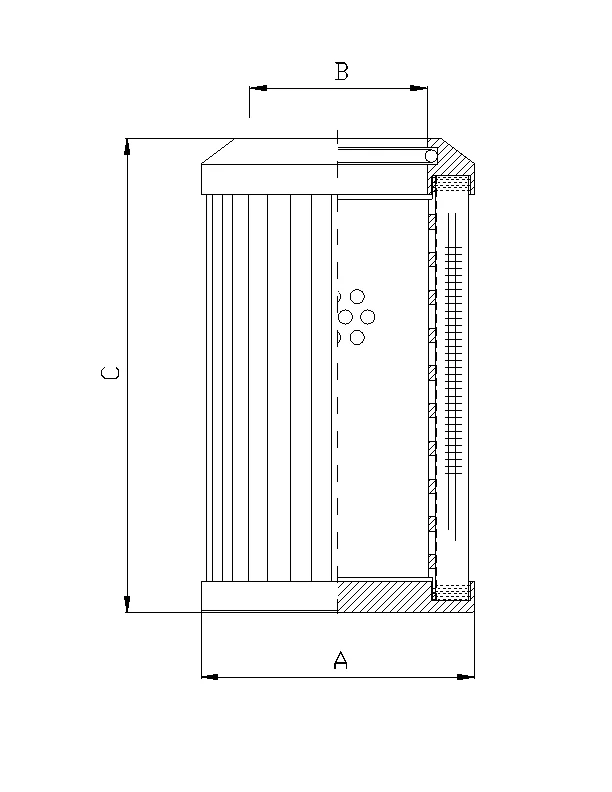 Filtrec - D108G06B - Hydraulikfilterelement (Druckfilter)