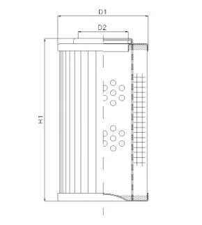 Filtrec - D112G03AV/ESD - Hydraulikfilterelement (Druckfilter)