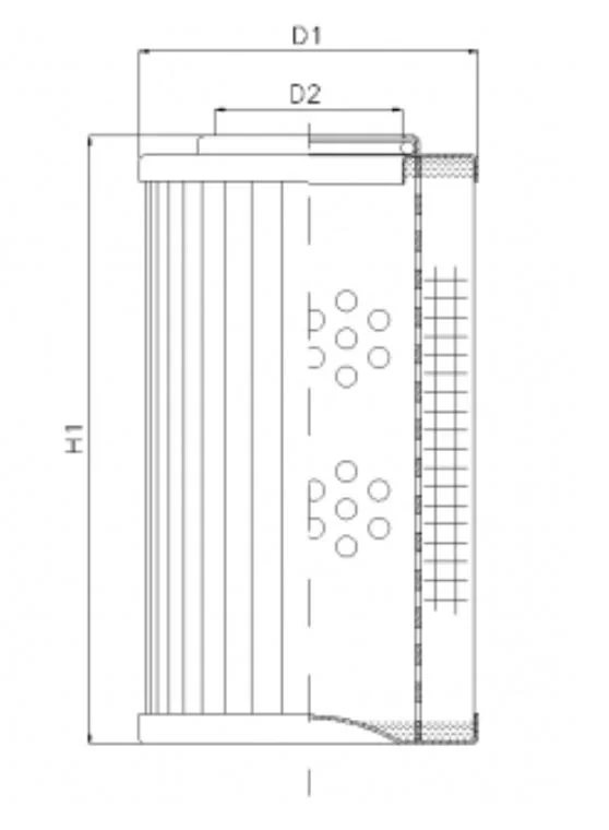 Filtrec - D112G15A - Hydraulikfilterelement (Druckfilter)