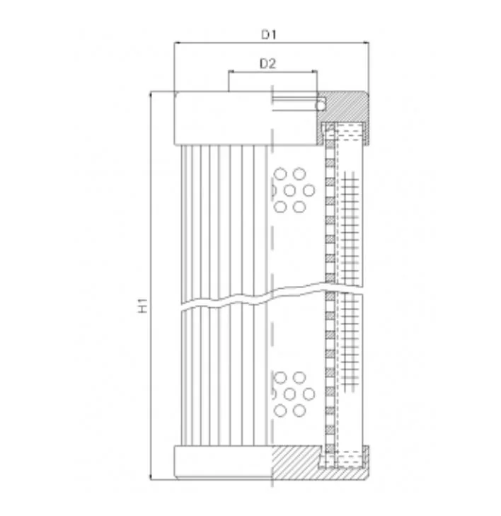 Filtrec - D113G03B - Hydraulikfilterelement (Druckfilter)