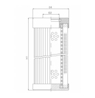 Filtrec - D143G03BV/ESD - Hydraulikfilterelement (Druckfilter)