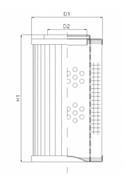 Filtrec - D143G06AV/ESD - Hydraulikfilterelement (Druckfilter)