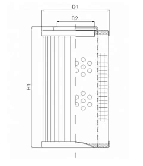 Filtrec - D157G10A - Hydraulikfilterelement (Druckfilter)