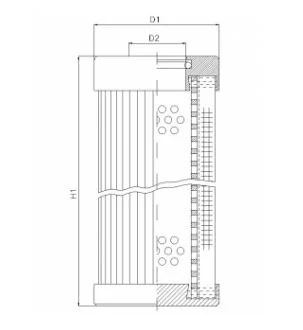 Filtrec - D181G06BV - Hydraulikfilterelement (Druckfilter)