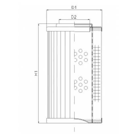 Filtrec - D310T125A - Hydraulikfilterelement (Druckfilter)