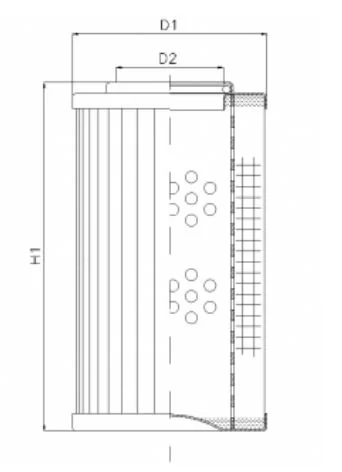 Filtrec - D312G06A - Hydraulikfilterelement (Druckfilter)
