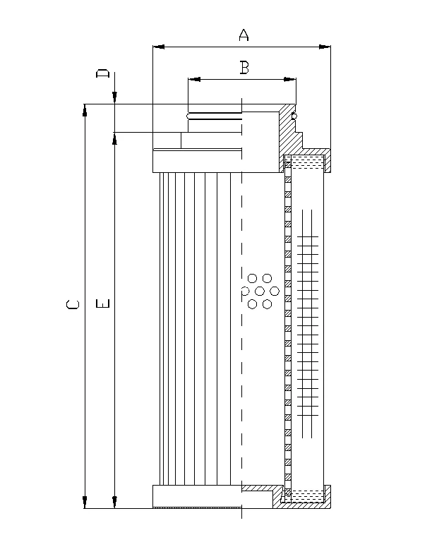 Filtrec - D720G25B - Hydraulikfilterelement (Druckfilter)