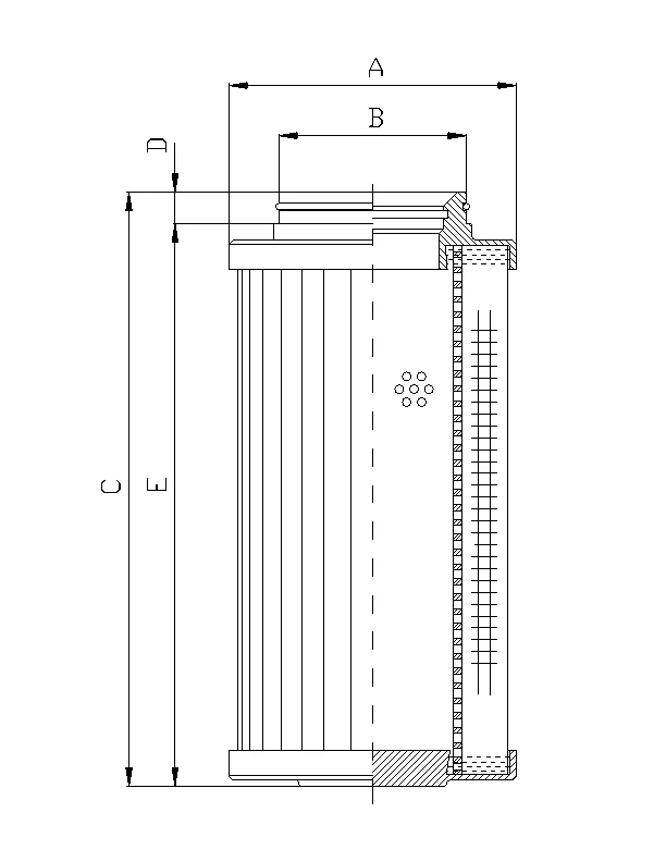 Filtrec - D730G10B - Hydraulikfilterelement (Druckfilter)