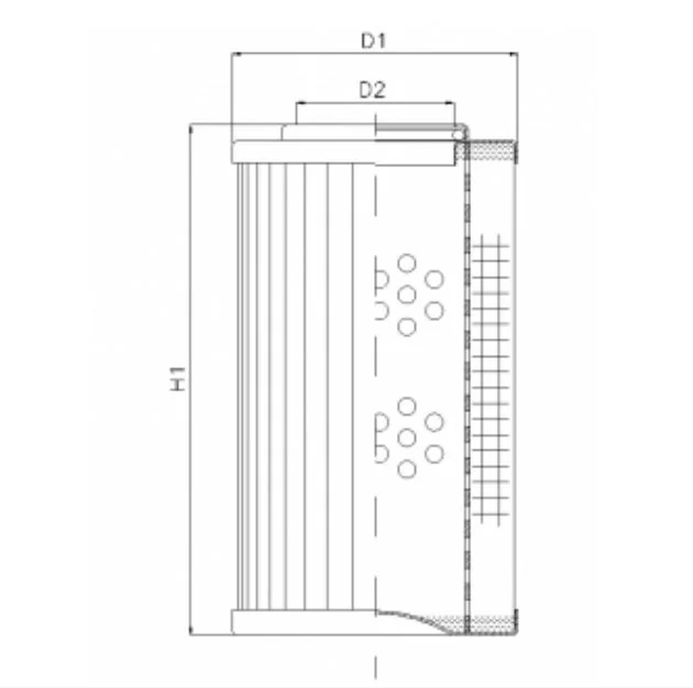 Filtrec - D811G25A - Hydraulikfilterelement (Druckfilter)