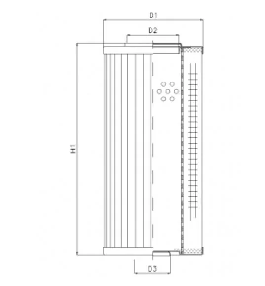 Filtrec - D931T75A - Hydraulikfilterelement (Druckfilter)