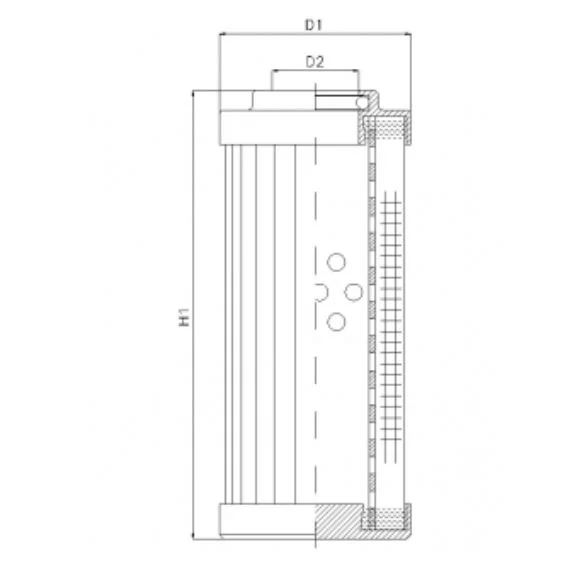 Filtrec - DHD110A03B - Hydraulikfilterelement (Druckfilter)
