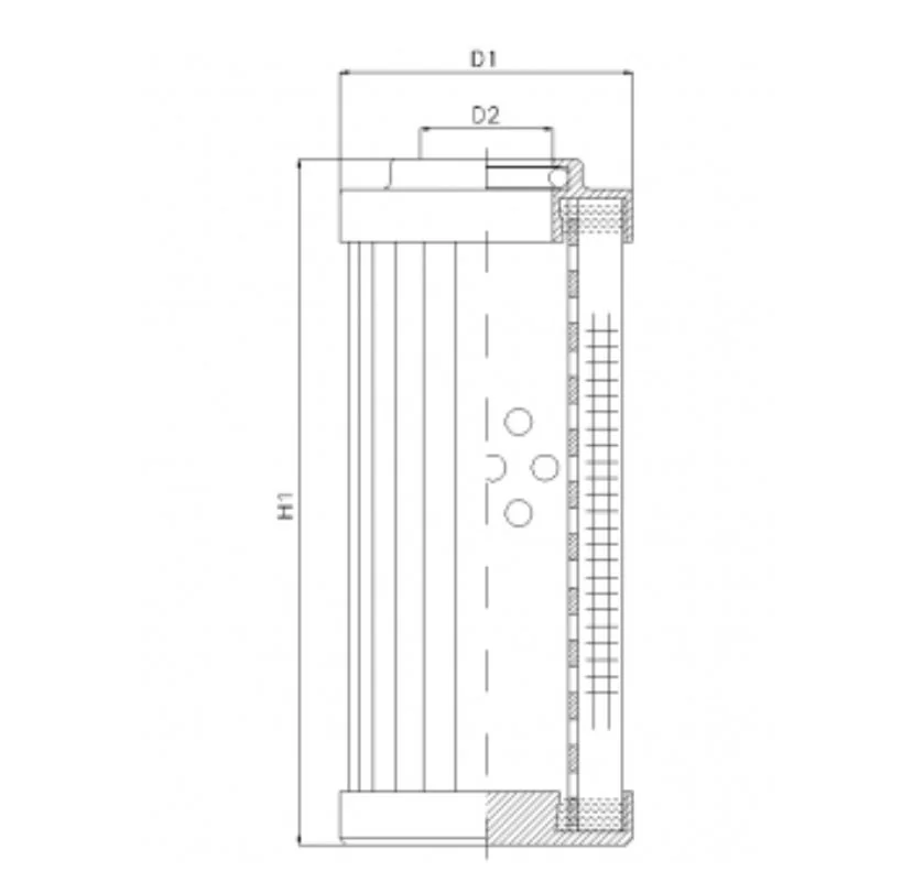 Filtrec - DHD110A20V - Hydraulikfilterelement (Druckfilter)
