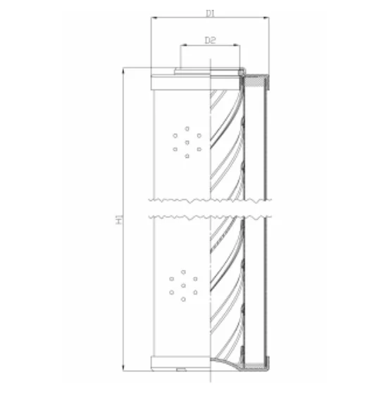 Filtrec - DHD256G10B - Hydraulikfilterelement (Druckfilter)