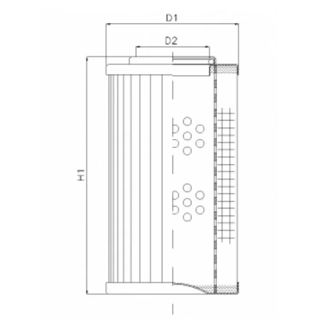 Filtrec - DHD260G10V - Hydraulikfilterelement (Druckfilter)