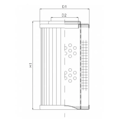 Filtrec - DHD30S300B - Hydraulikfilterelement (Druckfilter)
