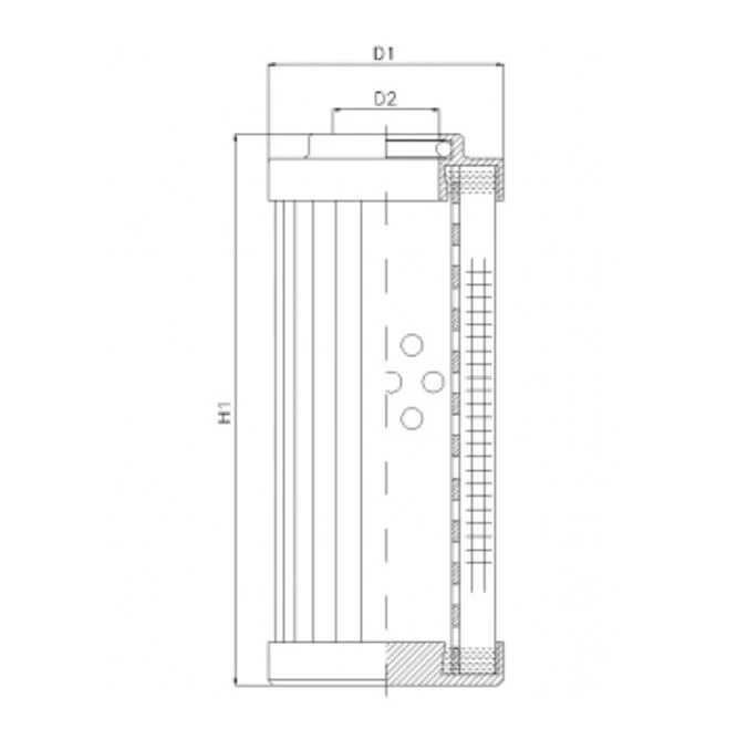 Filtrec - DHD330W300V - Hydraulikfilterelement (Druckfilter)