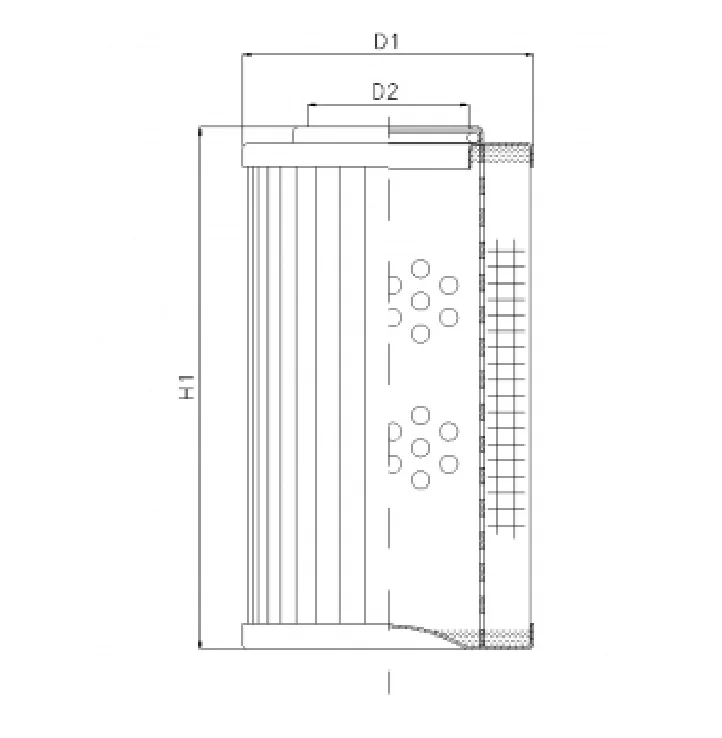 Filtrec - DHD60G01B - Hydraulikfilterelement (Druckfilter)
