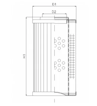 Filtrec - DHD660G01B - Hydraulikfilterelement (Druckfilter)