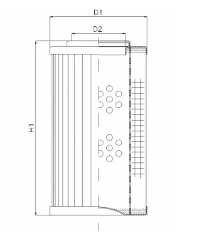 Filtrec - DHD990G10B/ESD - Hydraulikfilterelement (Druckfilter)