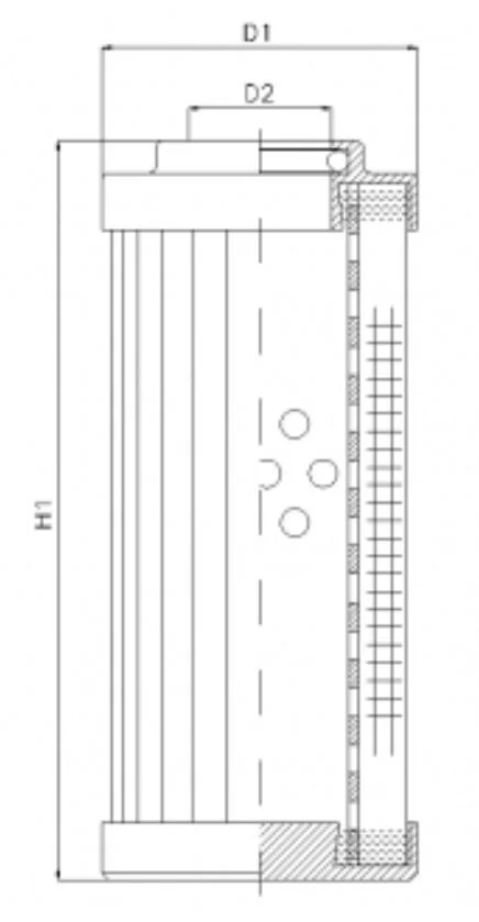 Filtrec - DHD990H20V - Hydraulikfilterelement (Druckfilter)