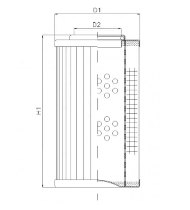 Filtrec - DLD150E05B - Hydraulikfilterelement (Druckfilter)