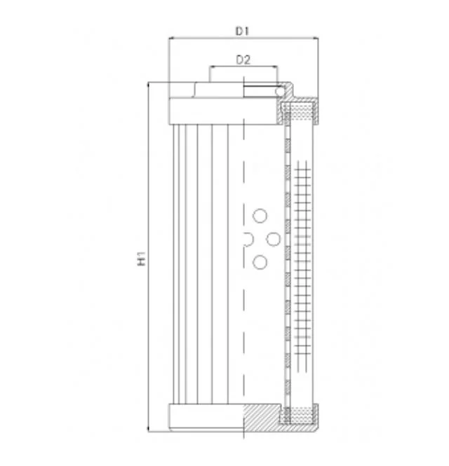 Filtrec - DLD150T500B - Hydraulikfilterelement (Druckfilter)