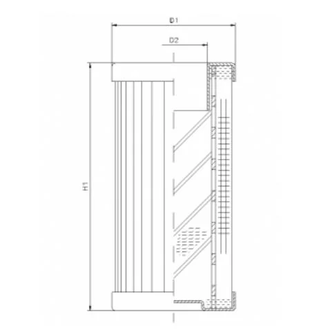 Filtrec - DMD0005B500B - Hydraulikfilterelement (Druckfilter)