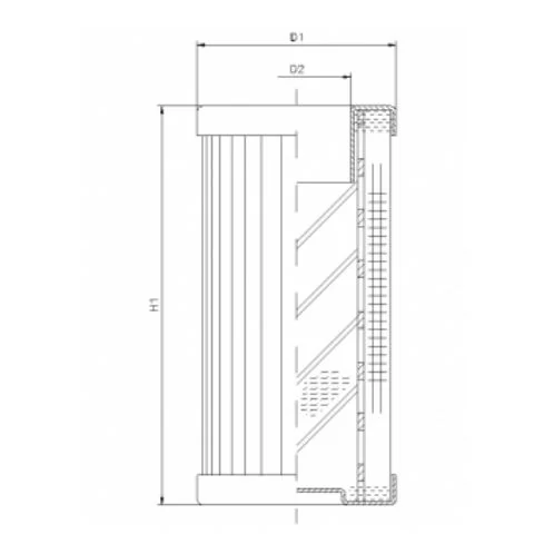 Filtrec - DMD0011B200B - Hydraulikfilterelement (Druckfilter)