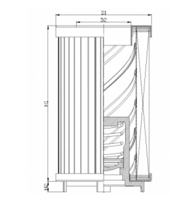 Filtrec - DMD0014G10B3 - Hydraulikfilterelement (Druckfilter)