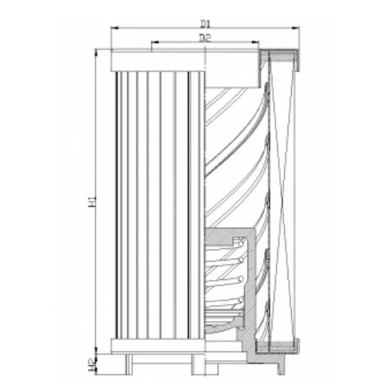 Filtrec - DMD0029G25B3 - Hydraulikfilterelement (Druckfilter)