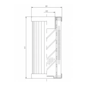 Filtrec - DMD0030B149B - Hydraulikfilterelement (Druckfilter)